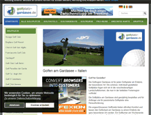 Tablet Screenshot of golfplatz-gardasee.de